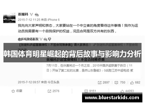 韩国体育明星崛起的背后故事与影响力分析